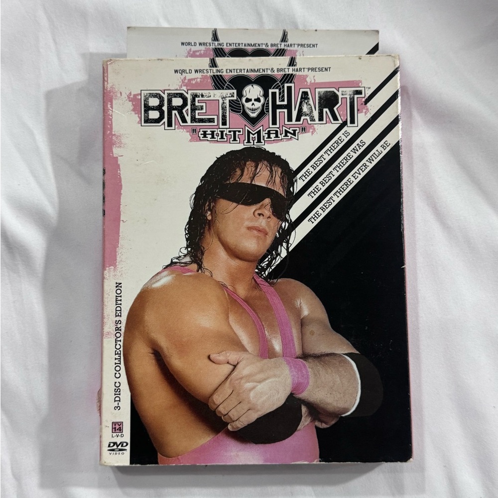 Bret Hart Hitman DVD 2005 3-Disc Collectors Edition Set Wrestling WWE WWF